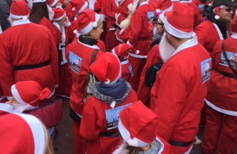 Santa run