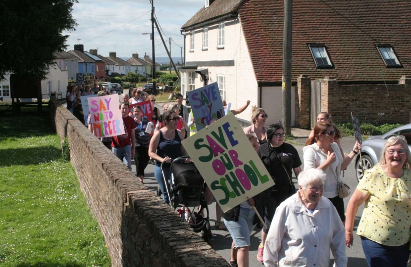 Stoke school protest - 1st July 2019