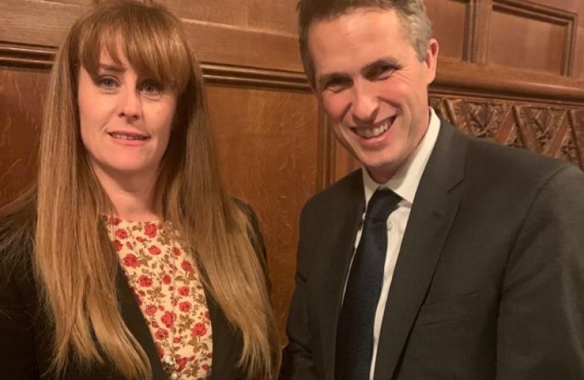 Kelly meeting with Education Secretary, Gavin Williamson