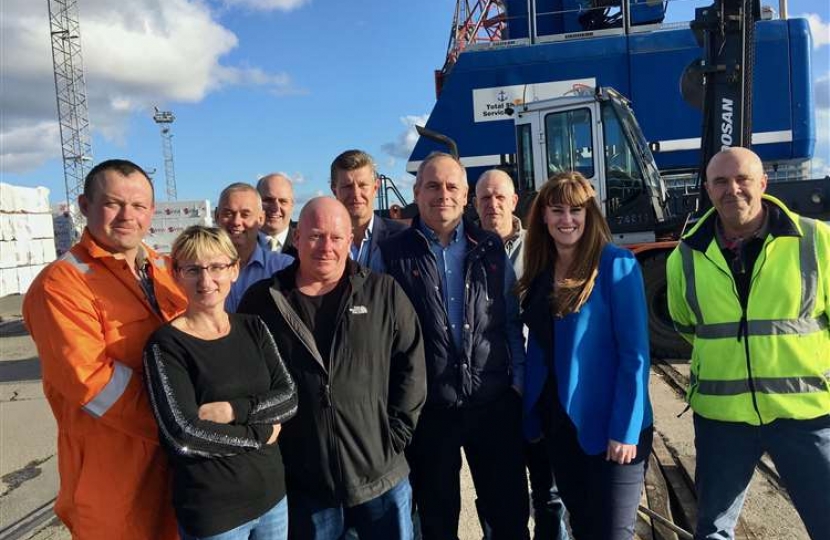 Kelly at Chatham Docks