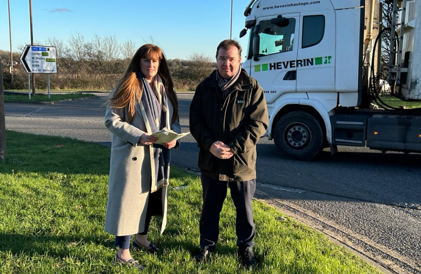 Kelly Tolhurst MP and Guy Opperman MP