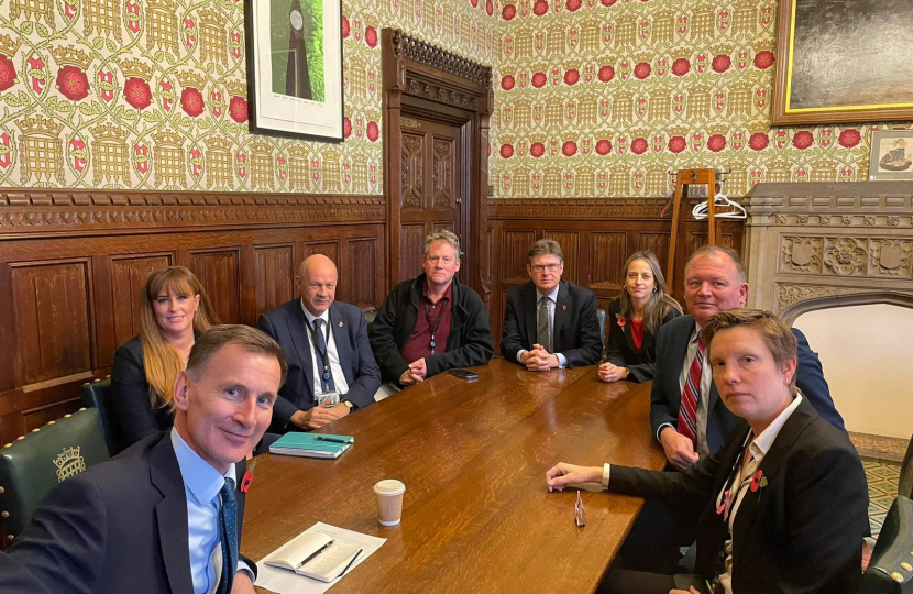 Kent & Medway MPs meeting with Chancellor ahead of the Autumn Statement