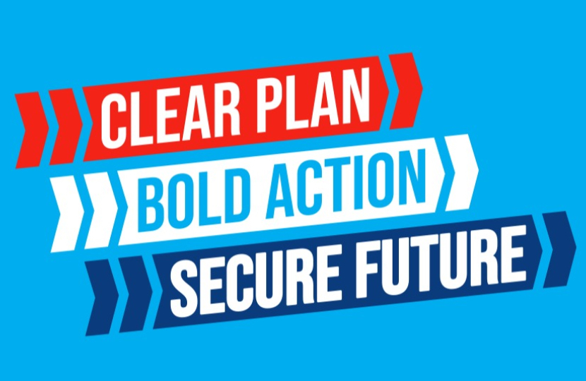 Clear plan, bold action, secure future