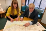 Kelly with Boris Johnson MP