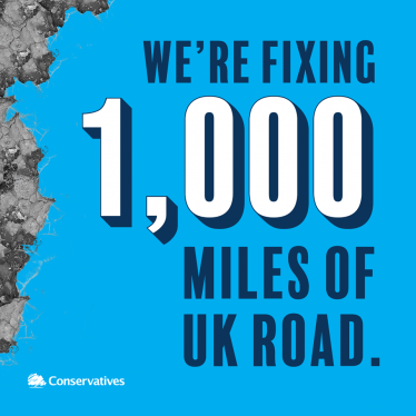 We're fixing 1,000 miles of UK road