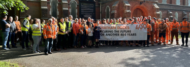 Chatham docks protest 